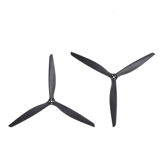 Gemfan 1310-3 Cuchillas (+ 2CCW 2CW) hélice de nailon de fibra de vidrio para Dron RC de largo alcance de 13 pulgadas DIY